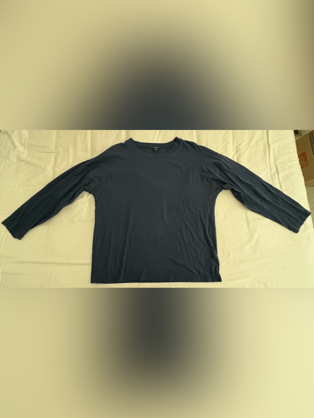 J. Crew Classic Long Sleeve Tee in Dark Navy